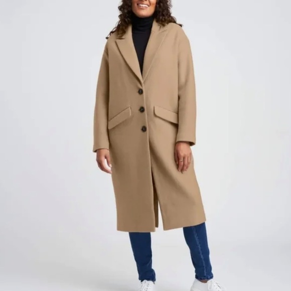 Universal Standard Jackets & Blazers - Universal Standard Willow wool cocoon coat